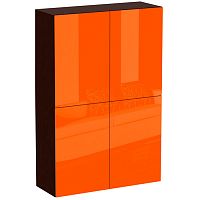 шкаф cubo для одежды венге, оранжевый коричневый в Кургане