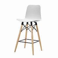 полубарный стул eiffel (eames style) белый в Кургане