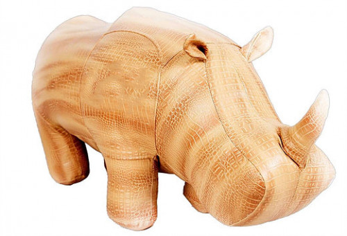 банкетка «пуф носорог» мини светло-коричневый в Кургане