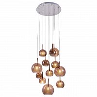 дизайнерская подвесная люстра spot light bellezia 1781213 медь в Кургане