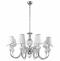 подвесная люстра crystal lux alma white sp-pl8 в Кургане
