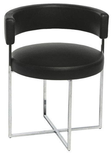 стул sirio black leather в Кургане