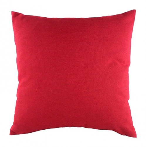 однотонная красная подушка red в Кургане