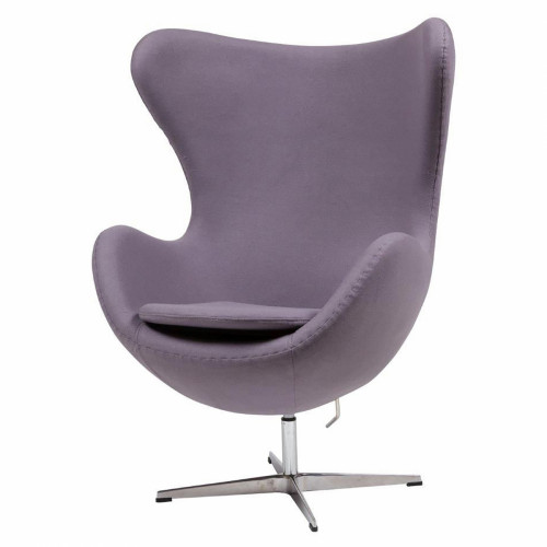 кресло egg chair лиловое в Кургане