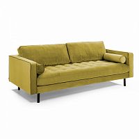 диван bogart sofa 2 двухместный темно-желтый от la forma (ex julia grup) в Кургане