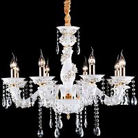подвесная люстра arte lamp nobile a6609lm-8go в Кургане