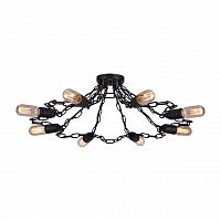 потолочная люстра arte lamp a9344pl-8bk в Кургане