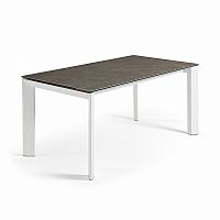 стол atta 140 (200)x90 белый, фарфоровая. ceniza cc0179vc от la forma (ex julia grup) в Кургане