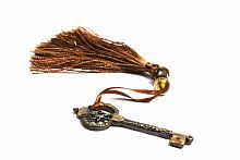 подхват для штор key with tassel brown в Кургане