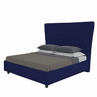 кровать большая 200х200 quick sand синяя в Кургане