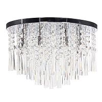 дизайнерская потолочная люстра spot light luxoria 9018828 хром в Кургане