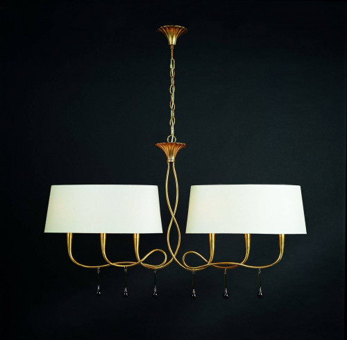 подвесной светильник mantra paola painted gold 3541 в Кургане