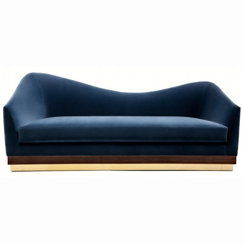 диван hughes sofa прямой синий в Кургане