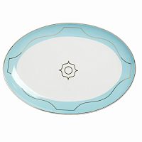 овальное блюдо turquoise veil большое в Кургане