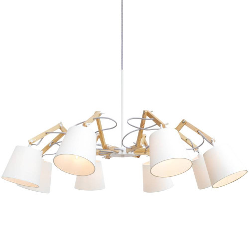 подвесная люстра arte lamp pinoccio a5700lm-8wh в Кургане