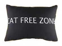 подушка с надписью cat free zone в Кургане