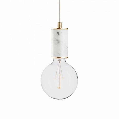подвесной светильник marmor glans bianco brass в Кургане