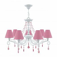 подвесная люстра lamp4you provence e4-07-wm-lmp-o-27-crl-e4-07-pk-dn в Кургане
