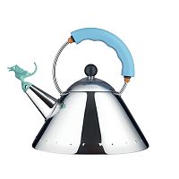 чайник со свистком tea rex голубой в Кургане