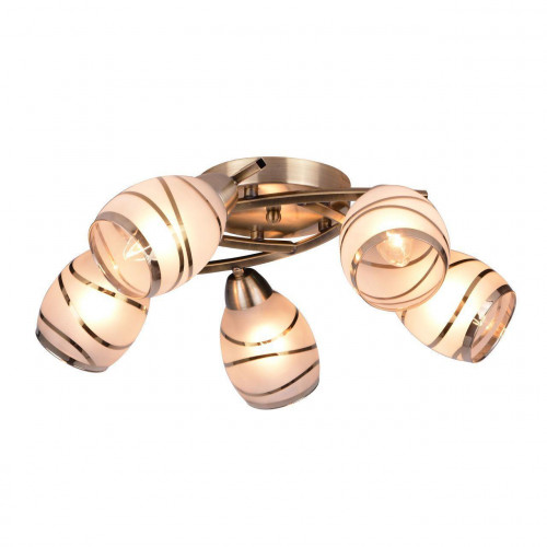 потолочная люстра toplight polly tl3720x-05ab в Кургане