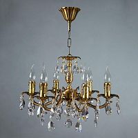 подвесная люстра ambiente benisa 2226/6 ab tear drop в Кургане