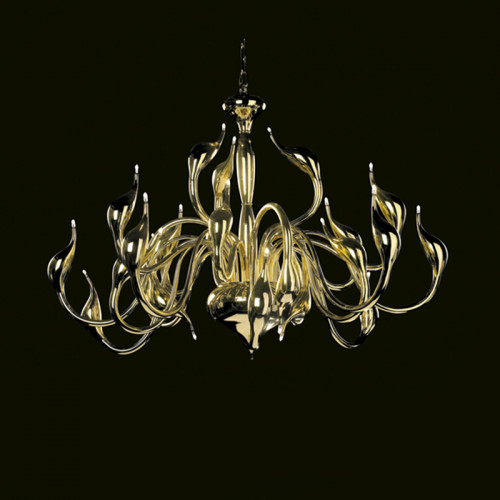 люстра mx8098-12a gold от illuminati золото в Кургане