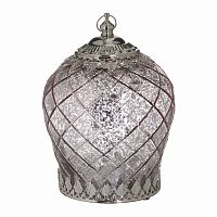 фонарь с led crystal серебристого цвета в Кургане