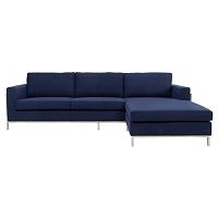 диван comfort угловой синий в Кургане