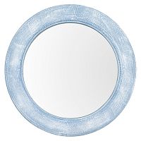 зеркало круглое голубое round window в Кургане