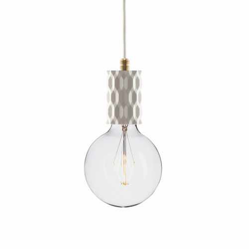 подвесной светильник beton glitter white brass в Кургане