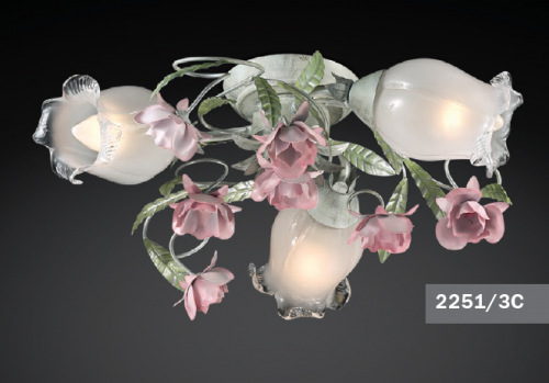 потолочная люстра odeon light ameli 2252/3c в Кургане