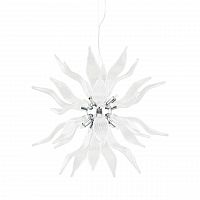 подвесной светильник ideal lux leaves sp8 bianco в Кургане