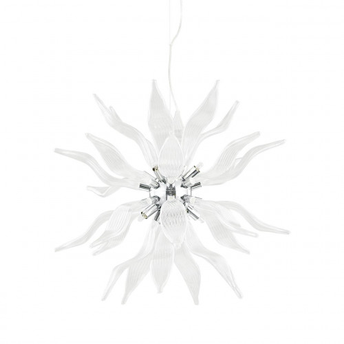 подвесной светильник ideal lux leaves sp8 bianco в Кургане