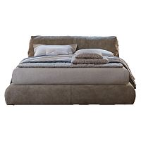 кровать двуспальная 180х200 серая sharpei в Кургане