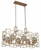 подвесная люстра crystal lux cuento sp8 l900 gold в Кургане