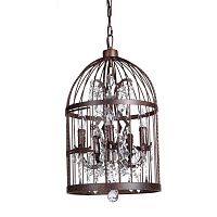 люстра vintage birdcage (35*35*61) бронза в Кургане