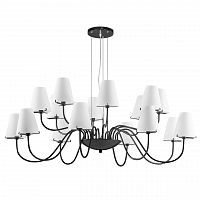 подвесная люстра lightstar diafano 758167 черная в Кургане