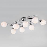 потолочная люстра eurosvet whitney 30133/8 хром в Кургане