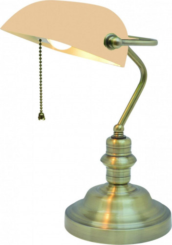 настольная лампа arte lamp banker a2493lt-1ab в Кургане