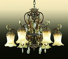 подвесная люстра odeon light safira 2802/6 в Кургане