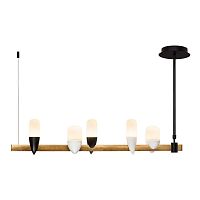 подвесная светодиодная люстра loft it whisper 1028-5bl в Кургане