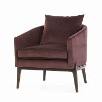 кресло copeland chair коричневое в Кургане