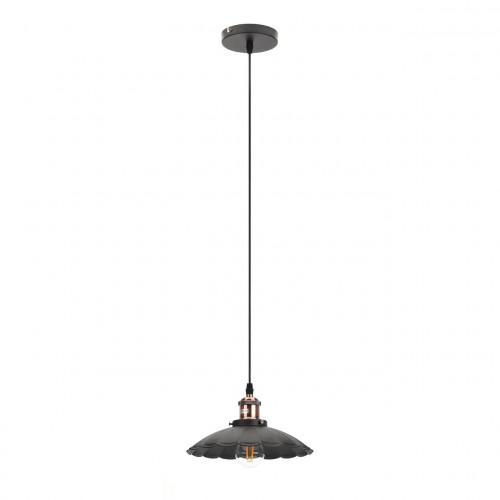 подвесной светильник эра loft pl3 bk/rc в Кургане