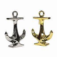 набор из 2 декоратинвых якорей silver and gold в Кургане