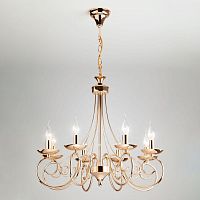 подвесная люстра eurosvet provence 22404/8 золото в Кургане