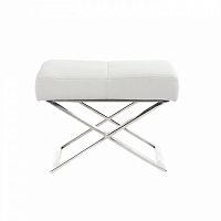 табурет aster x stool белая кожа класса премиум в Кургане