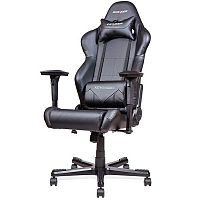 кресло геймерское dxracer racing черно-серое в Кургане