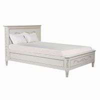 кровать полутораспальная 140х190 белая камея в Кургане