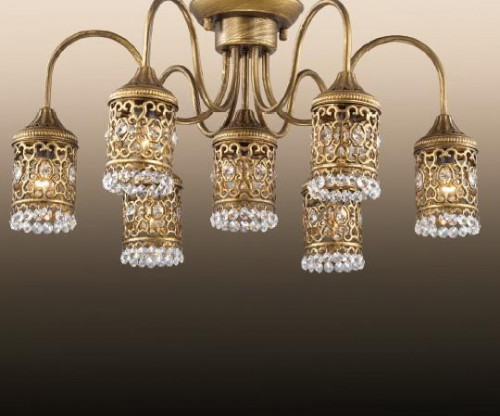 потолочная люстра odeon light salona 2641/7c в Кургане