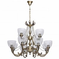 подвесная люстра mw-light аманда 481011712 бронза в Кургане